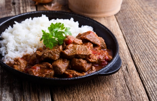 Rice Beef